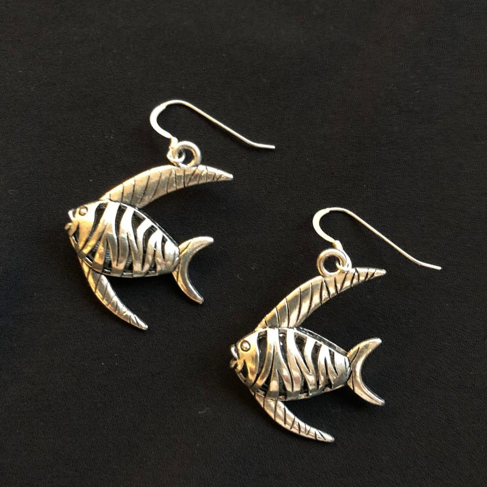 Earrings, Women's jewelry, Jewelry, Silver